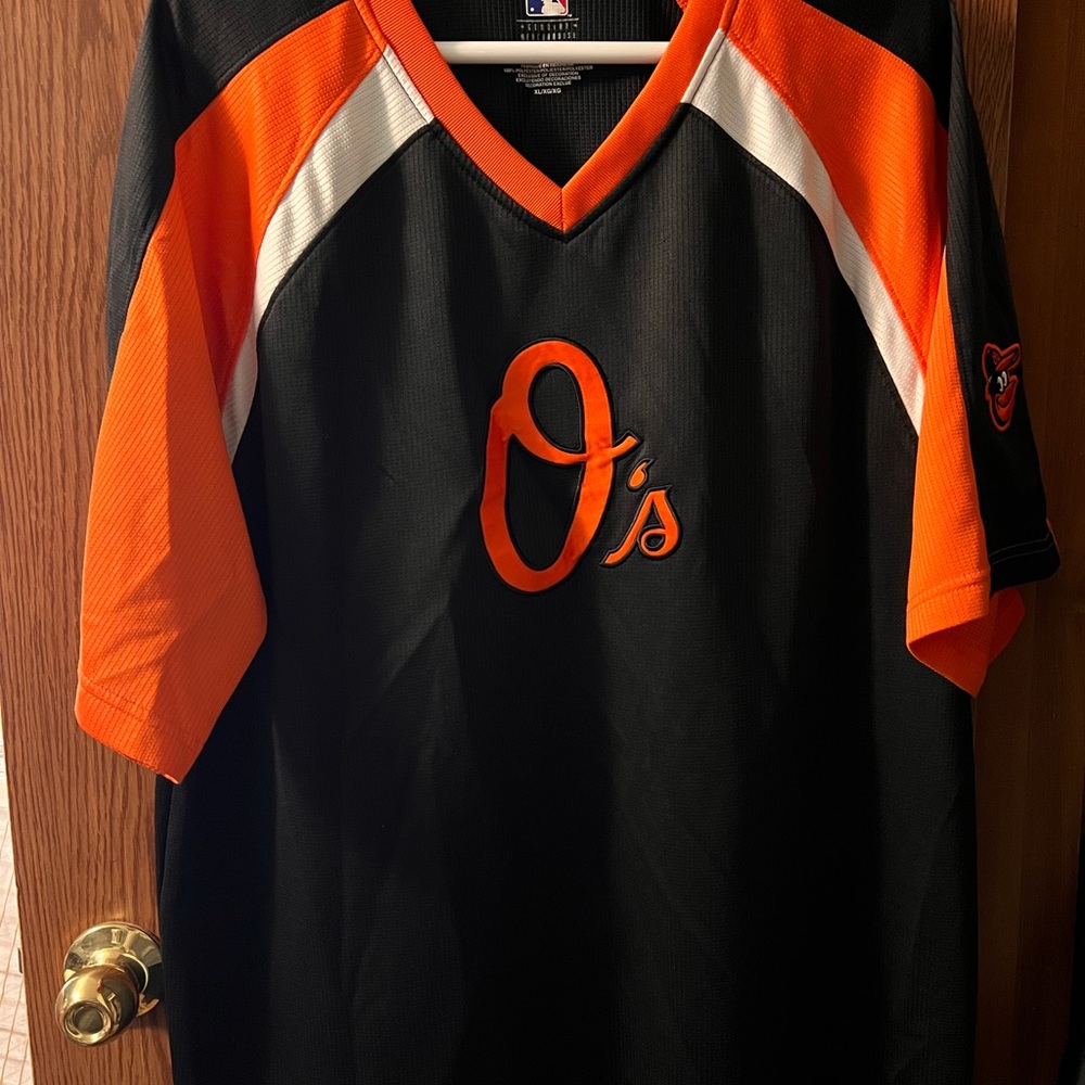Orioles Black and Orange MLB Jersey